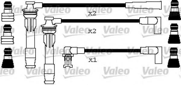 346407 VALEO juego de cables de encendido