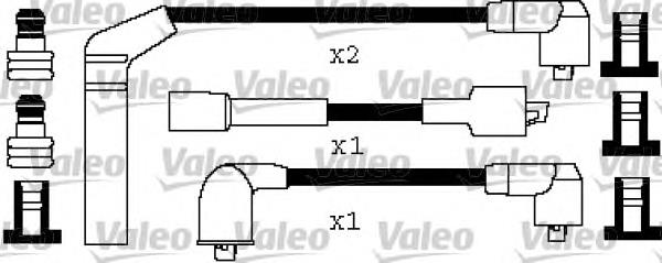 346340 VALEO juego de cables de encendido