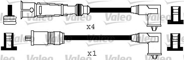 346363 VALEO juego de cables de encendido