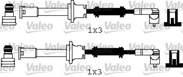 346245 VALEO juego de cables de encendido