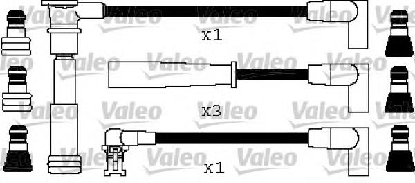 346227 VALEO juego de cables de encendido