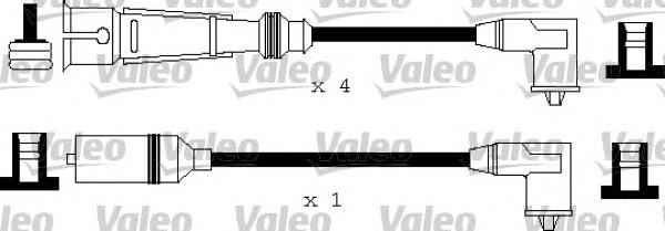 346176 VALEO juego de cables de encendido