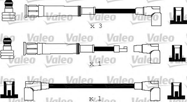 346173 VALEO juego de cables de encendido