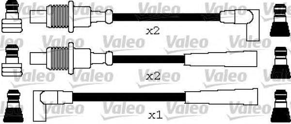 346649 VALEO juego de cables de encendido