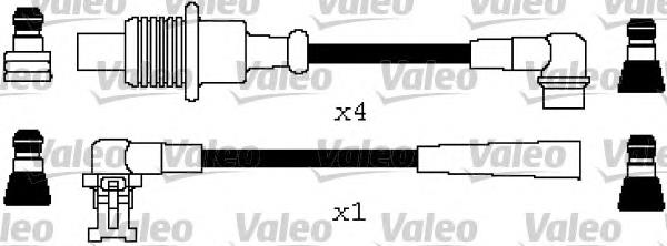 346604 VALEO juego de cables de encendido