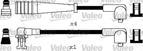 346605 VALEO juego de cables de encendido