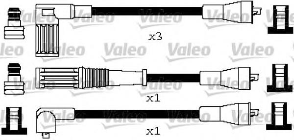 346617 VALEO juego de cables de encendido