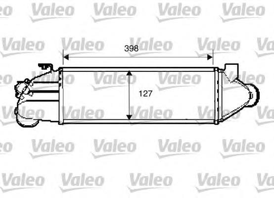 817891 VALEO radiador de aire de admisión