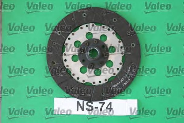 826820 VALEO kit de embrague (3 partes)