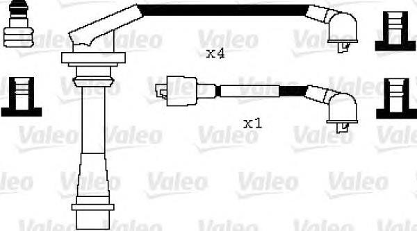 346078 VALEO juego de cables de encendido