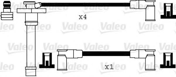 346102 VALEO juego de cables de encendido