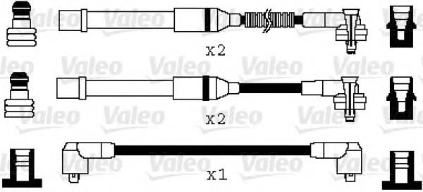 7262798 Ford cable de encendido, cilindro №1