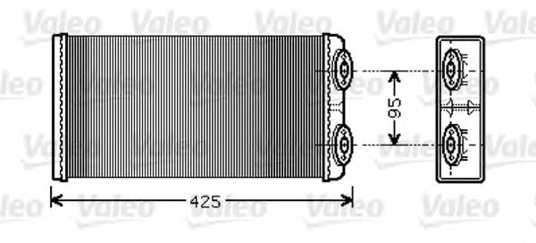 812350 VALEO radiador de calefacción