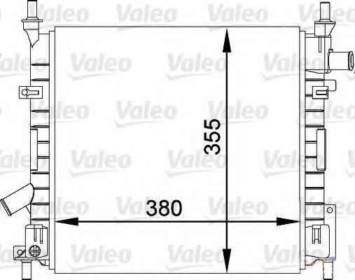 735478 VALEO radiador refrigeración del motor