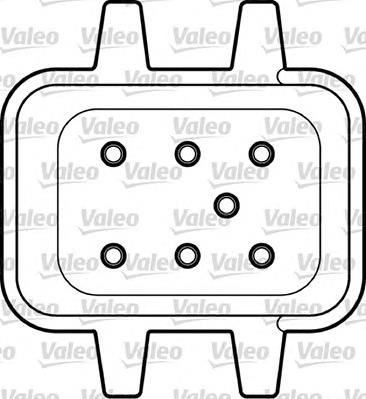 850303 VALEO mecanismo de elevalunas, puerta delantera derecha