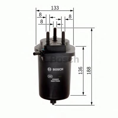 0450906469 Bosch filtro combustible