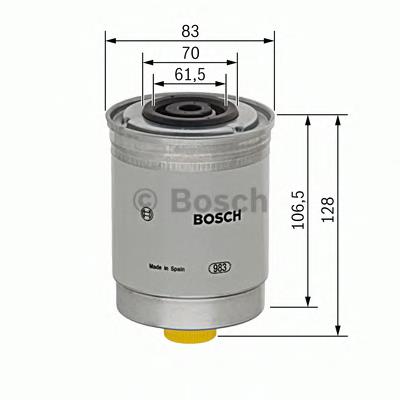 1457434280 Bosch filtro combustible