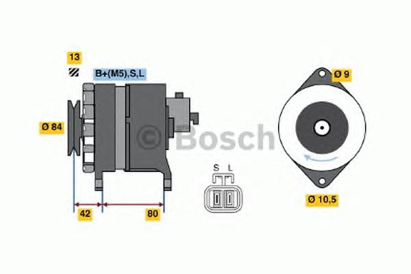 0986045631 Bosch alternador