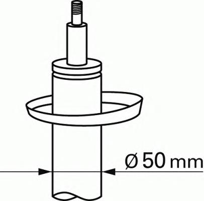 Amortiguador delantero MM00191 Japan Parts