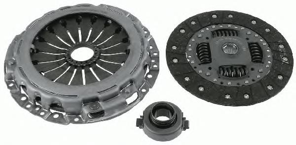 3000 826 001 Sachs kit de embrague (3 partes)