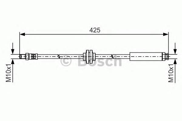 1987481500 Bosch latiguillo de freno delantero