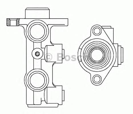 F026003351 Bosch cilindro principal de freno