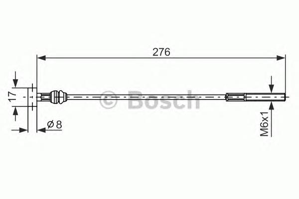 Cable de freno de mano delantero 464100F010 Toyota