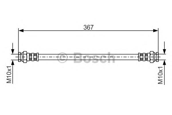 1987481347 Bosch tubo flexible de frenos