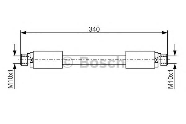 1987481301 Bosch latiguillo de freno delantero