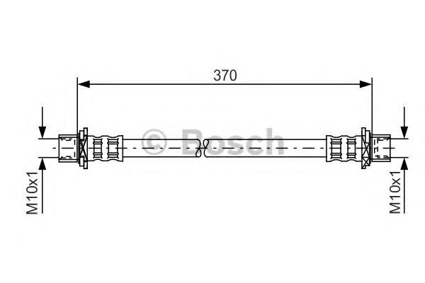  Tubo flexible de frenos trasero para Daihatsu Terios J100, J102, J122