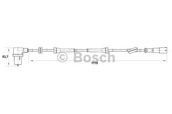 46456661 Fiat/Alfa/Lancia sensor abs delantero izquierdo