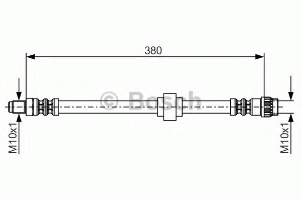 1987476700 Bosch latiguillo de freno delantero