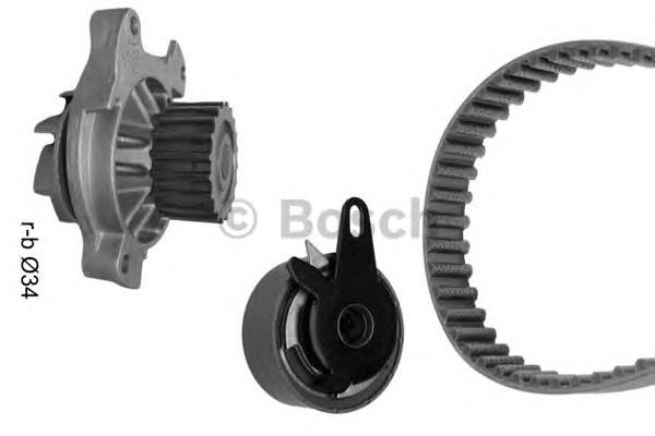 1 987 948 874 Bosch kit correa de distribución