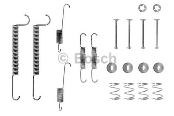 1 987 475 098 Bosch kit de montaje, zapatas de freno traseras