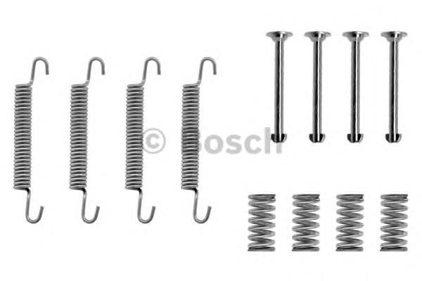 1987475166 Bosch kit de montaje, zapatas de freno traseras