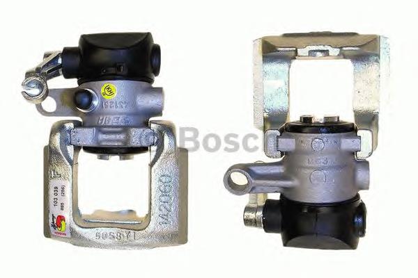 Pinza de freno trasera izquierda 0204103039 Bosch