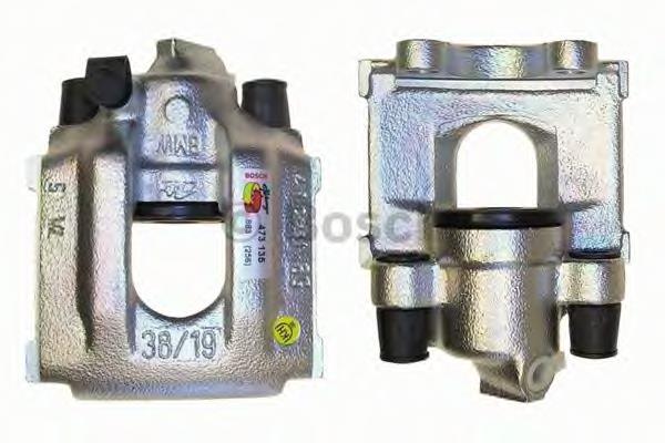 0986473135 Bosch pinza de freno trasera izquierda