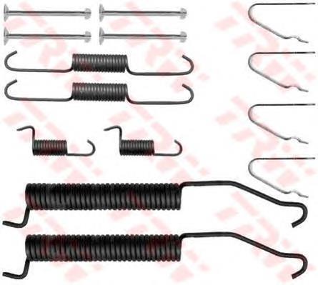SFK349 TRW juego de reparación, pastillas de frenos