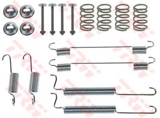 SFK329 TRW kit de montaje, zapatas de freno traseras