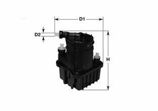 MGC1689 Clean filtro combustible