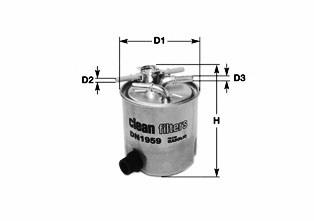 DN1984 Clean filtro combustible