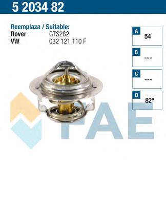 5203482 FAE termostato, refrigerante