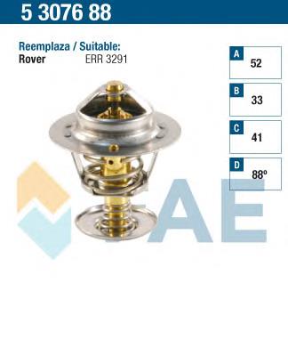 5307688 FAE termostato, refrigerante