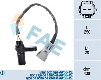 303114 EFI sensor de posición del cigüeñal