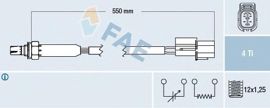 77350 FAE sonda lambda