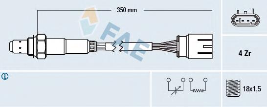 77465 FAE sonda lambda