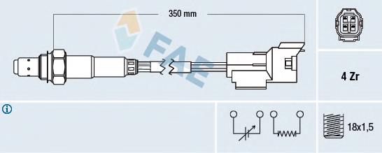 77480 FAE sonda lambda