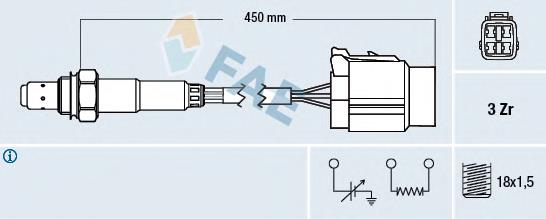 77478 FAE sonda lambda