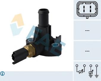 33851 FAE sensor de temperatura del refrigerante