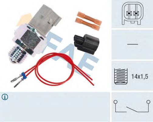 40593 FAE interruptor, piloto de marcha atrás